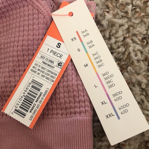 NWT Pink Bralette - Picture 3 of 3